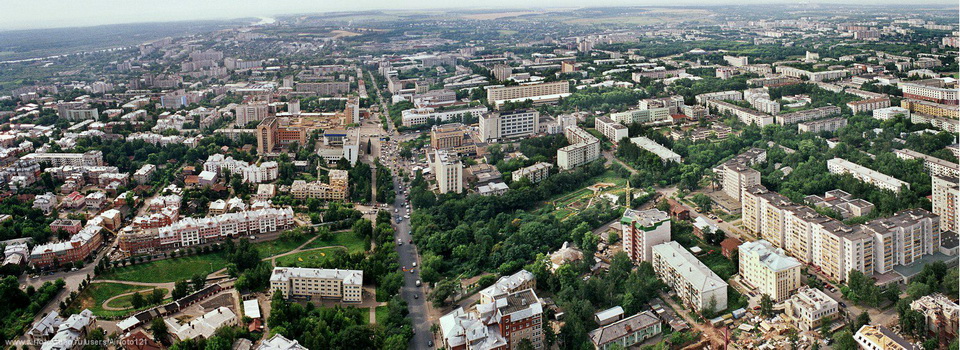 Панорама города